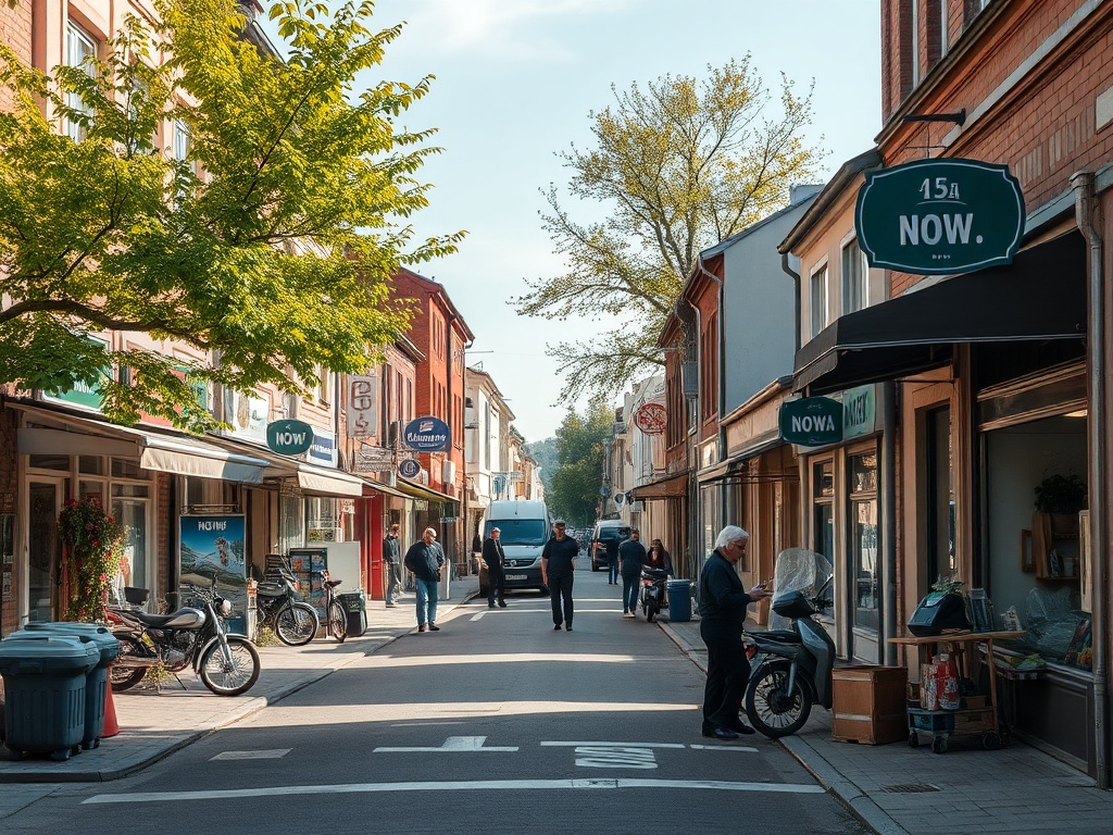 Ilustracja symbolizująca przetarg na zakup autobusów w Nowej Soli, podkreślająca rozwój transportu miejskiego.